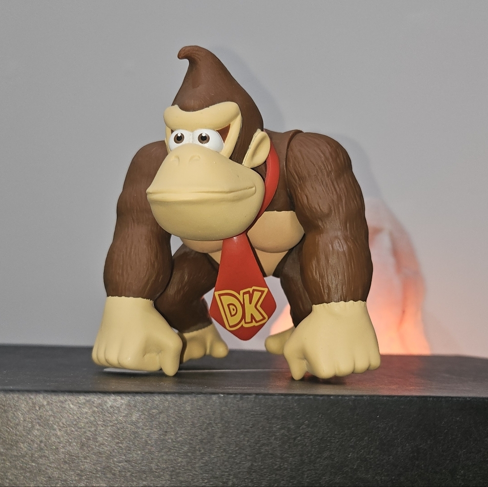 Nintendo Donkey Kong Action Figure - Brown and Red